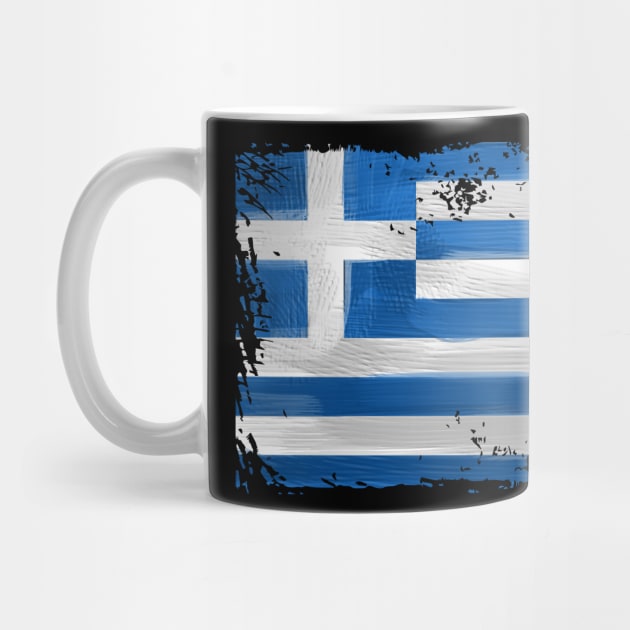 Greece Flag by Dojaja